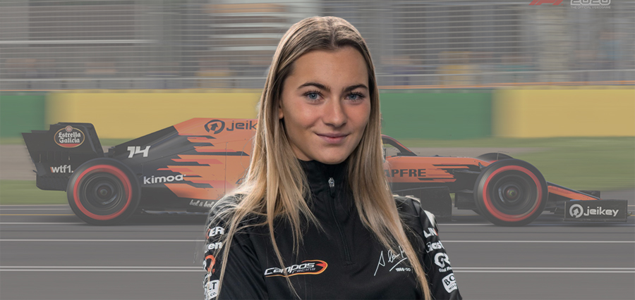 Piloto Fórmula 1 femenina