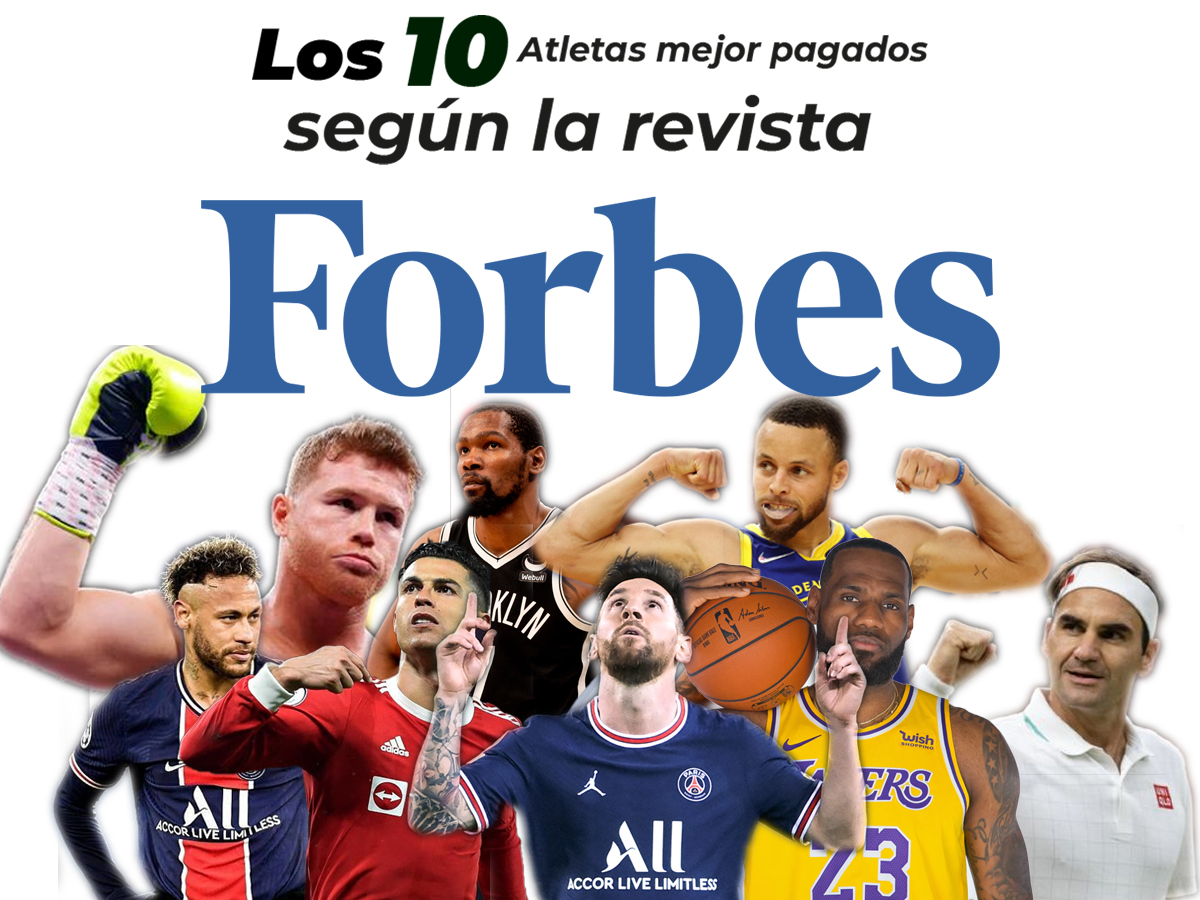 Los 10 atletas mejor pagados según la Revista Forbes El Marketing