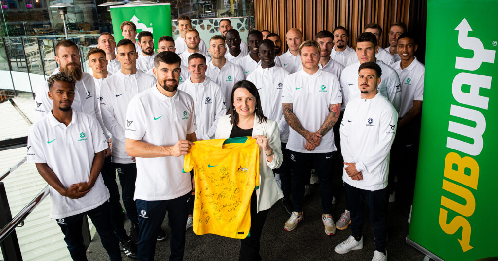 Subway Signs 3-Year Sponsorship Deal With Football Australia And Socceros