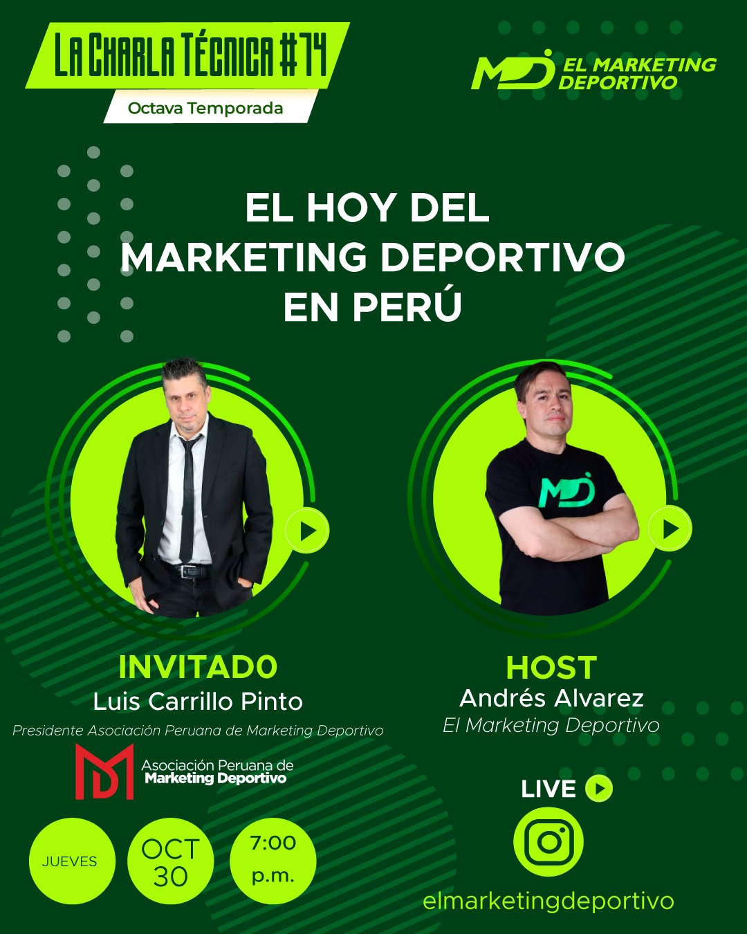 La charla Técnica #74