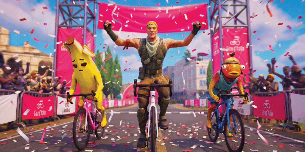 El Giro d'Italia en Fortnite