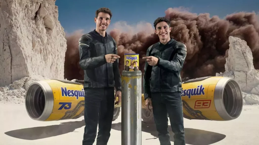 Nesquik y los hermanos Márquez