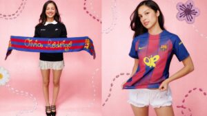 Olivia Rodrigo y FC Barcelona