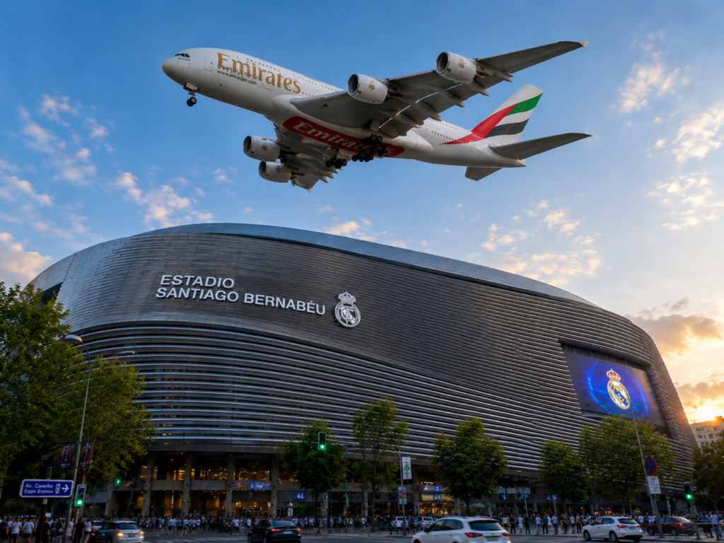 El Real Madrid y Emirates