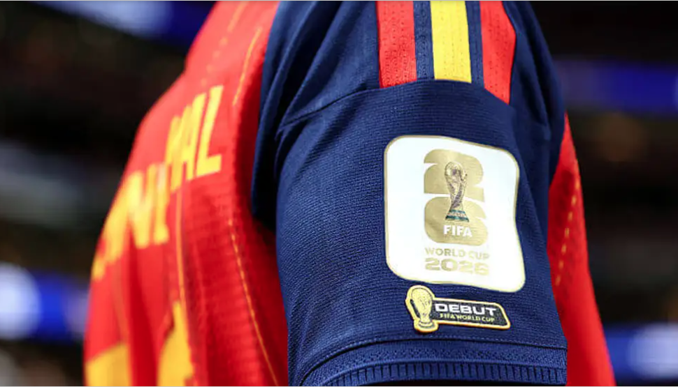 Los parches de las camisetas en el Mundial
