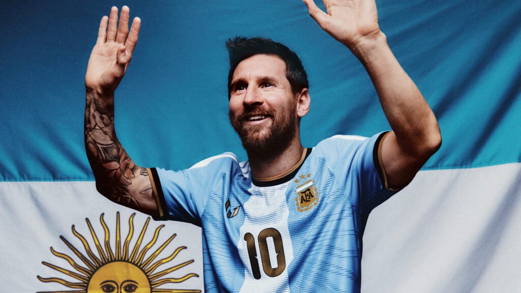 El homenaje a Messi