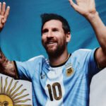 El homenaje a Messi