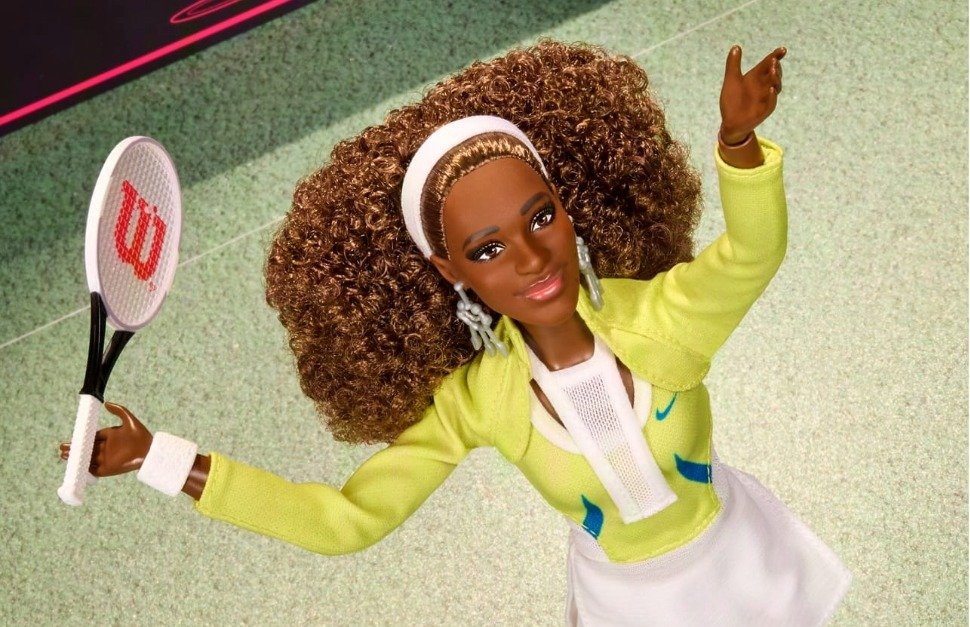Serena Williams tiene muñeca Barbie